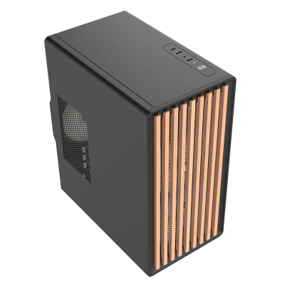 Turbox Wood 250W PSU 1× Type-C 1× USB 3.0 1× USB 2.0 Ahşap Bilgisayar Kasası - 2