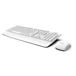 Turbox Workeys Office USB Kablosuz 2.4ghz Beyaz Multimedya Standart Q Kablosuz Klavye ve Mouse - 4