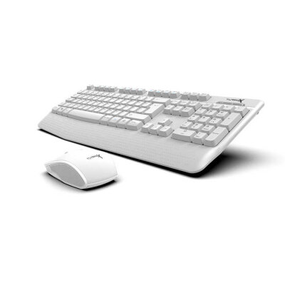 Turbox Workeys Office USB Kablosuz 2.4ghz Beyaz Multimedya Standart Q Kablosuz Klavye ve Mouse Outlet - 1