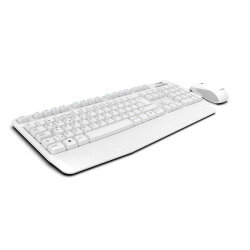 Turbox Workeys Office USB Kablosuz 2.4ghz Beyaz Multimedya Standart Q Kablosuz Klavye ve Mouse Outlet - Turbox (1)