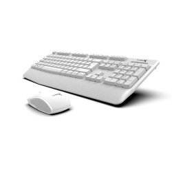 Turbox Workeys Office USB Kablosuz 2.4ghz Beyaz Multimedya Standart Q Kablosuz Klavye ve Mouse Outlet - Turbox