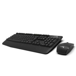Turbox Workeys Office USB Kablosuz 2.4ghz Siyah Multimedya Standart Q Kablosuz Klavye ve Mouse Outlet - Turbox (1)