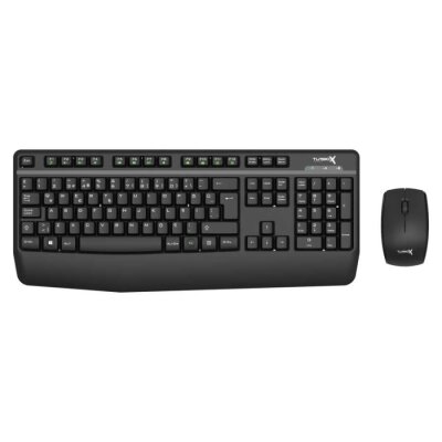 Turbox Workeys Office USB Kablosuz 2.4ghz Siyah Multimedya Standart Q Kablosuz Klavye ve Mouse Outlet - 4