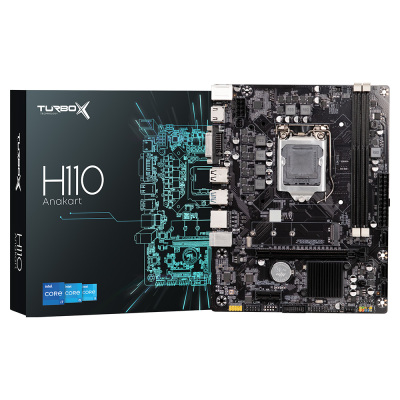 Turbox TitanX D3 H110 Sata,M2 Ddr3 Usb 3.0 Vga Hdmi Ses G.Lan 1151P 6.7.8.9 Gen Anakart - 1