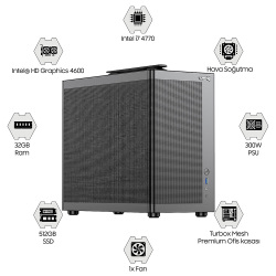 Turbox WorkProMesh i7 4770 32GB Ram 512GB SSD Oem Paket - 1