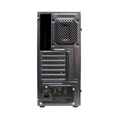 Turbox X8 3x Blue Fan USB 2.0 250W 300W mATX Gaming Bilgisayar Kasası - 4