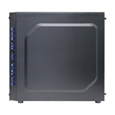 Turbox X8 3x Blue Fan USB 2.0 250W 300W mATX Gaming Bilgisayar Kasası - 5
