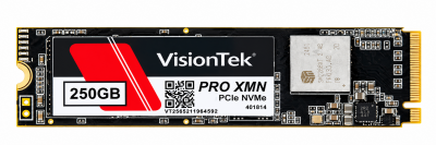 Visiontek HDMVIS 401814 250gb Pro XMN PCIe NVMe M.2 SSD - 1