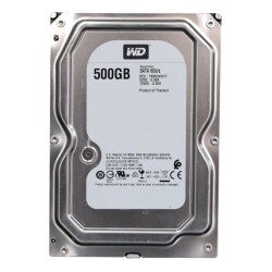 WD sata 5400Rpm 3.5 inç 500GB HDD (RFB) - 1