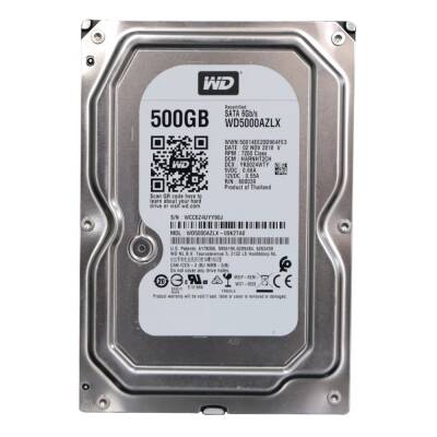 Western Digital WD5000AZLX Sata3 7200Rpm 32MB 3.5 inç 500GB HDD - 1