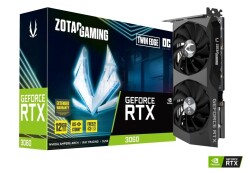 Zotac RTX3060 Twin Edge OC Nvidia GDDR6 192Bit Çift Fan 12GB ZT-A30600H-10M Gaming Ekran Kartı - 1
